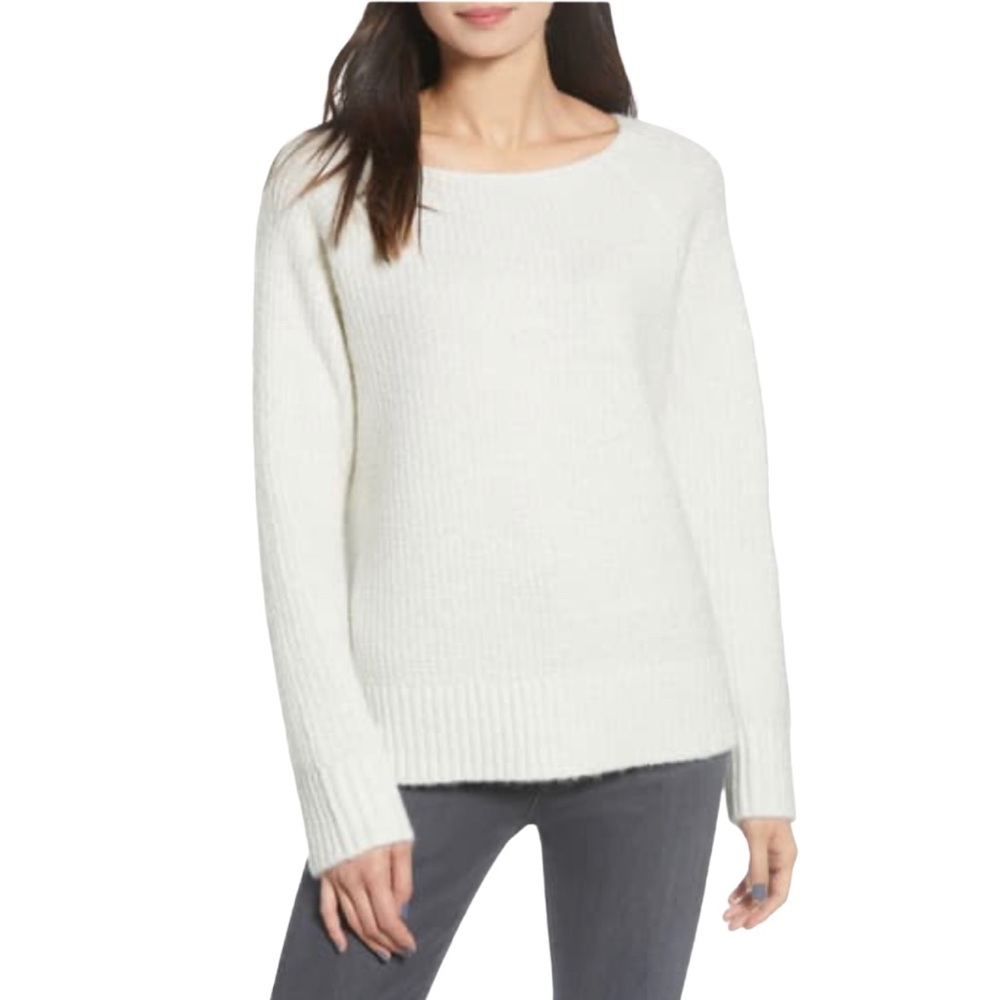 Chelsea28 Rib Metallic Sweater